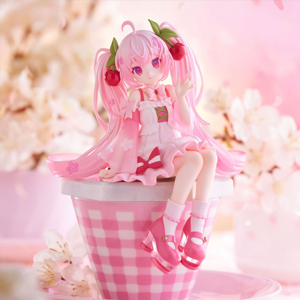 Hatsune Miku - Sakura Miku Noodle Stopper Figur 2025