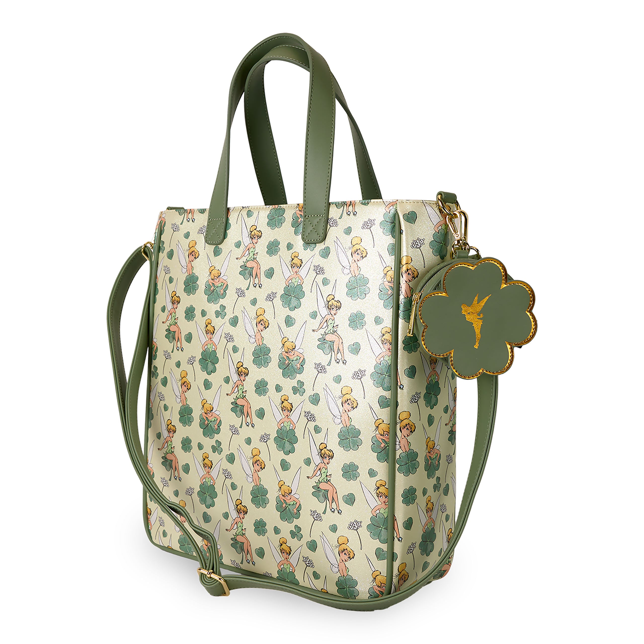 Produktbild Tinkerbell - Kleeblatt Handtasche mit Geldbörse
