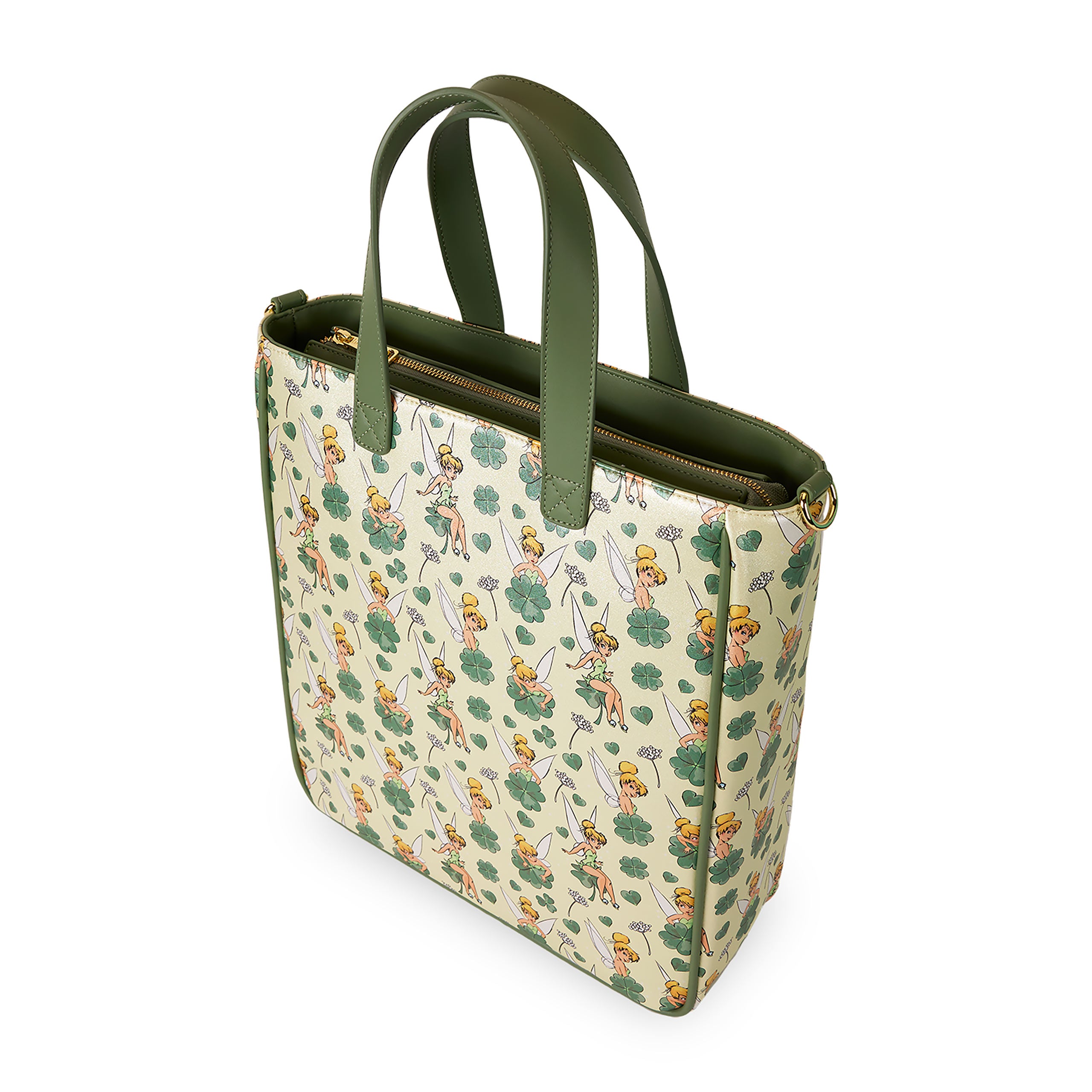 Produktbild Tinkerbell - Kleeblatt Handtasche mit Geldbörse