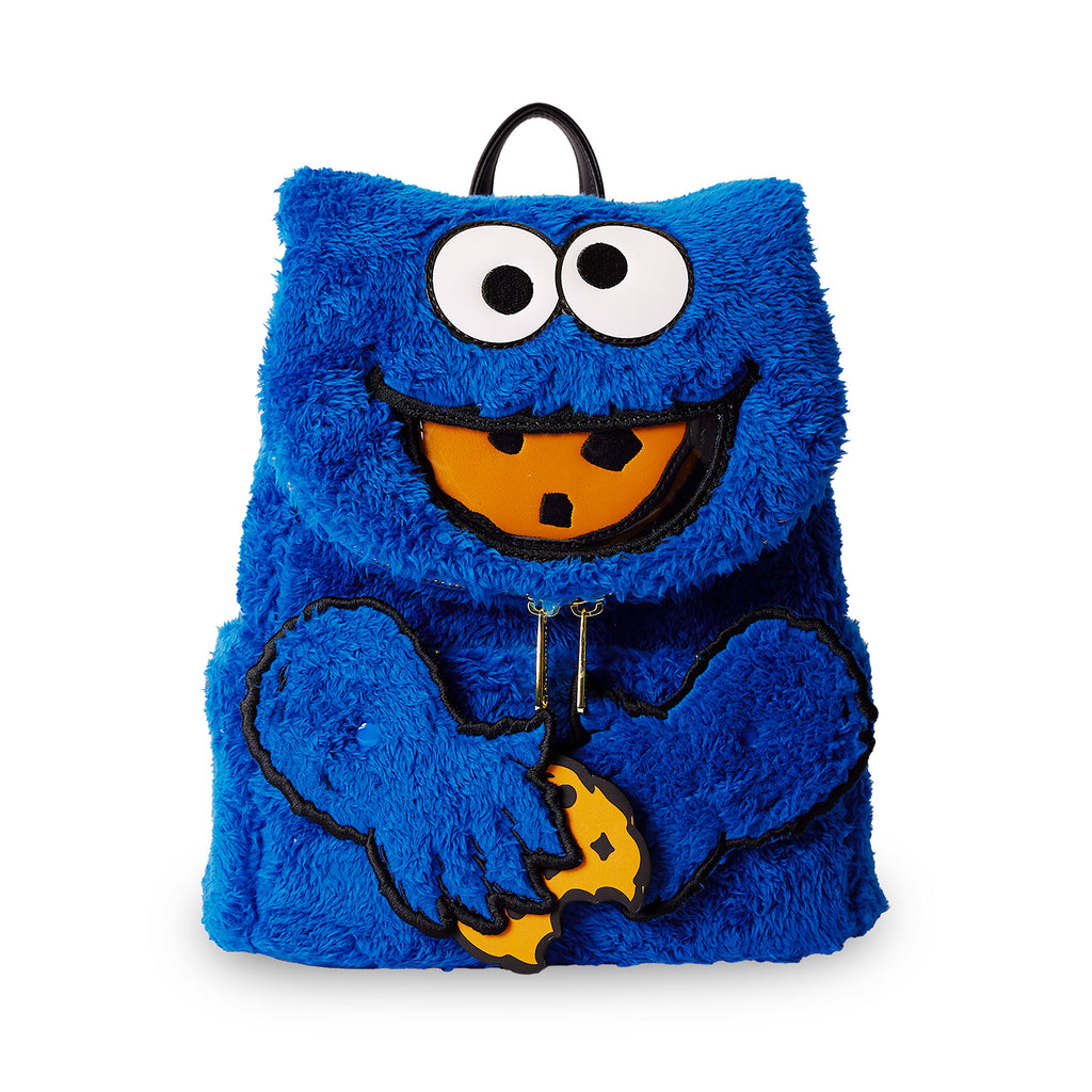 Produktbild Sesamstraße - Cookie Monster Plüsch Rucksack