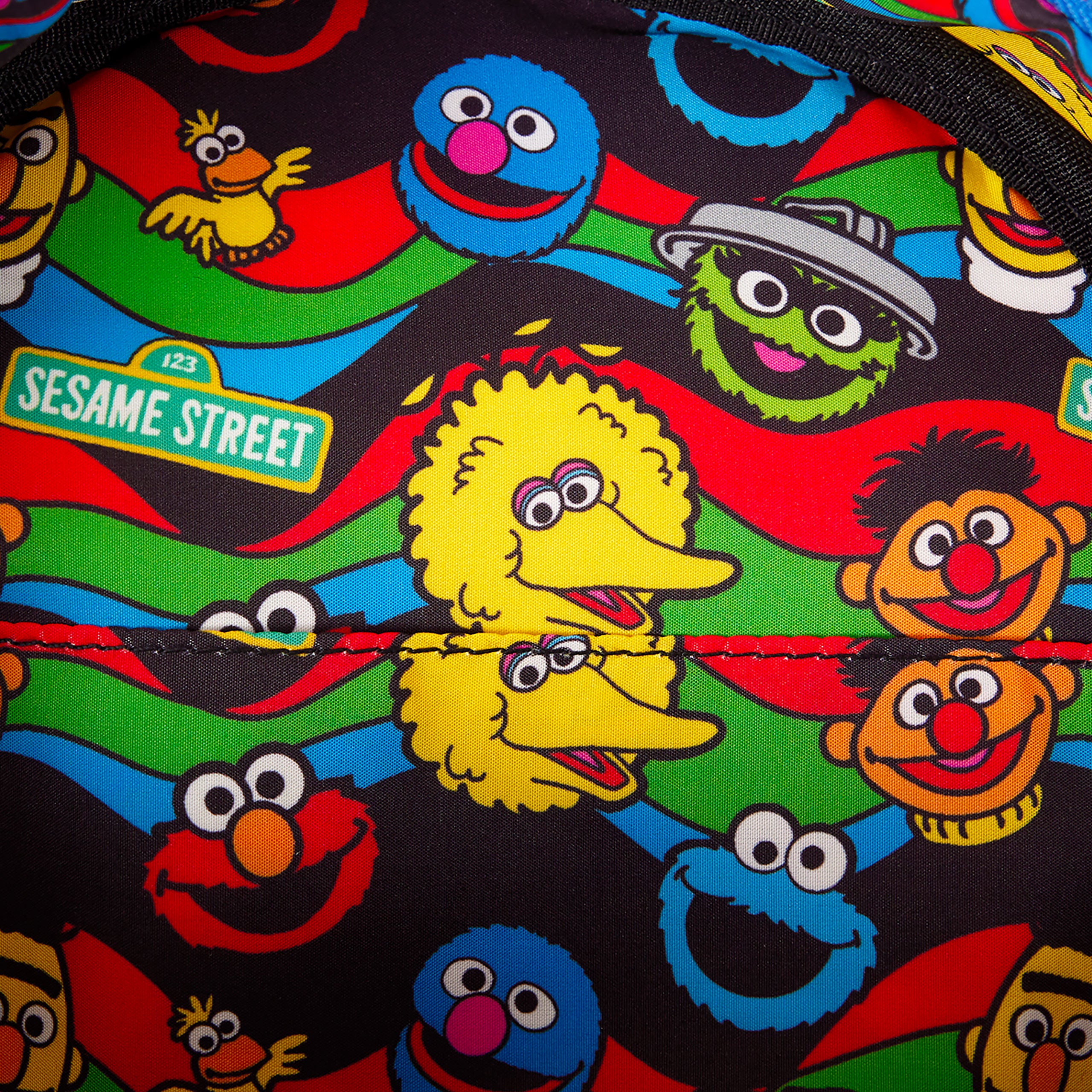 Produktbild Sesamstraße - Cookie Monster Plüsch Rucksack
