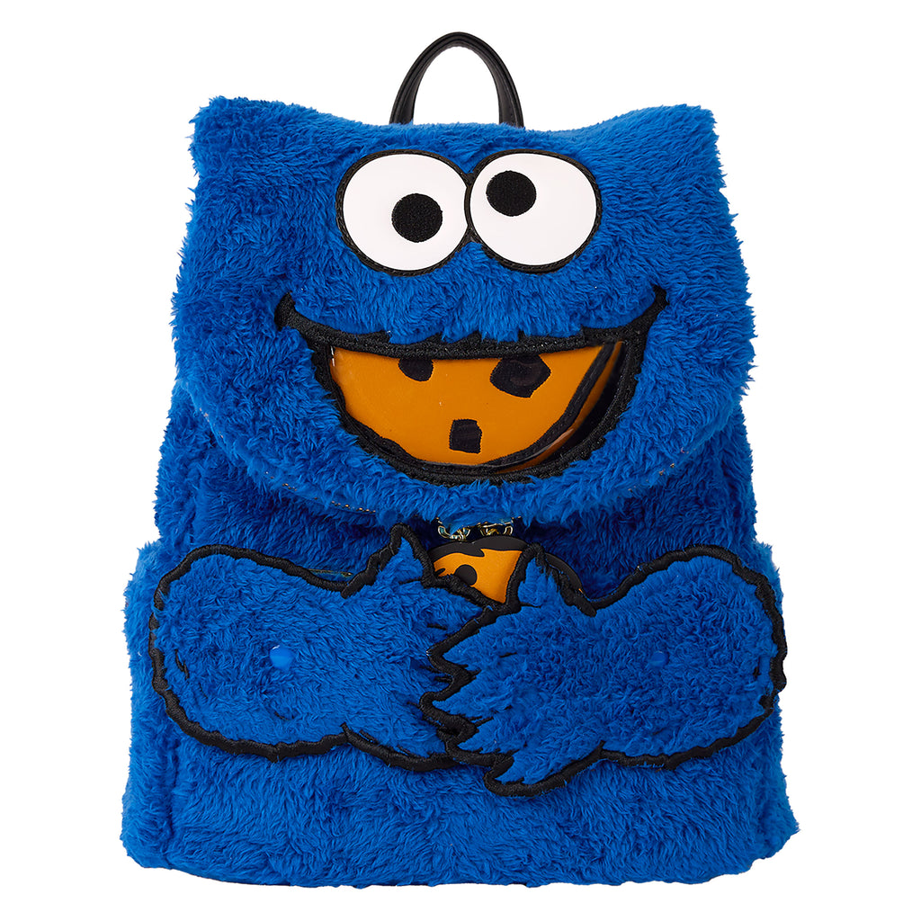 Produktbild Sesamstraße - Cookie Monster Plüsch Rucksack