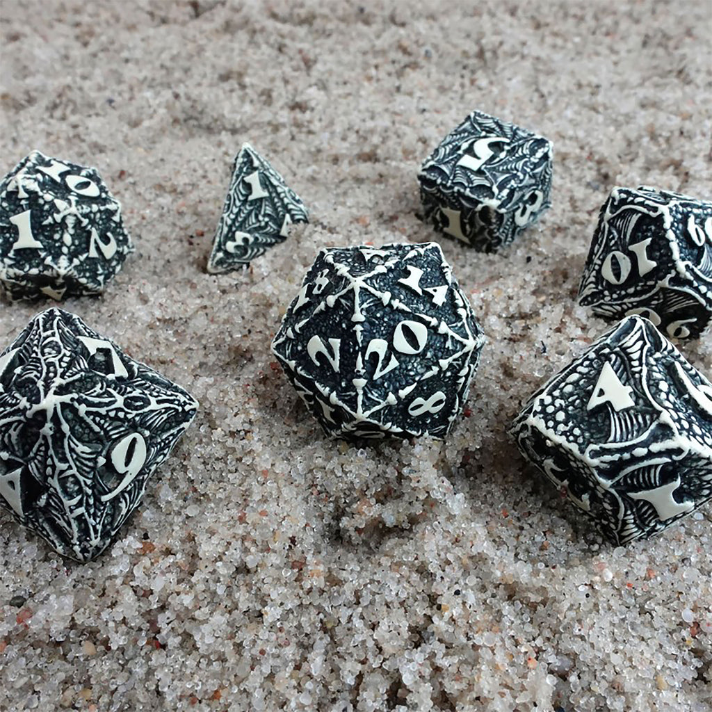 Product image Dracopolis - The Scandinavian Blackfang Dice Set 7pcs