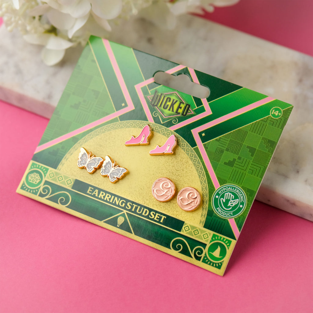 Produktbild Wicked - Glinda Ohrstecker 3er Set