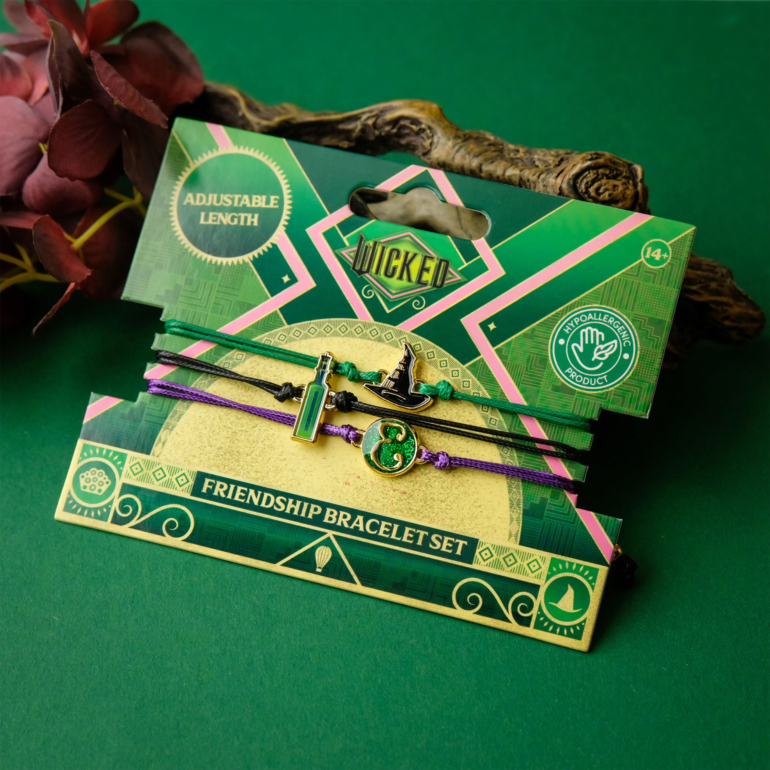 Produktbild Wicked - Elphaba Armbänder 3er Set