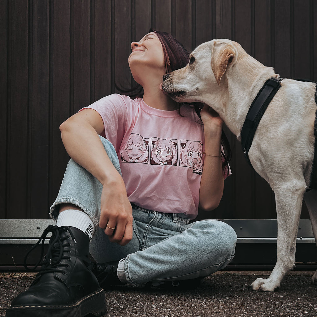 Produktbild Spy x Family - Anya T-Shirt rosa