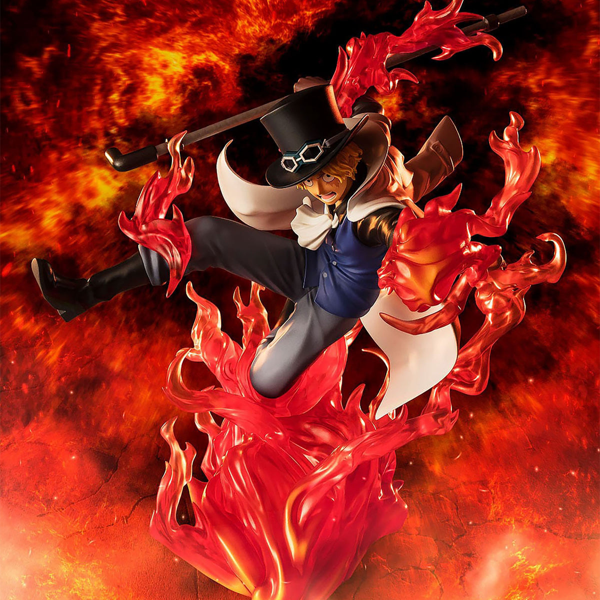 Produktbild One Piece - Sabo Fire Fist Rook Check Extra Battle Statue
