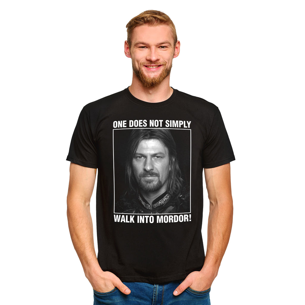 Produktbild Boromir One Does Not Simply Walk Into Mordor T-Shirt - Der Herr der Ringe