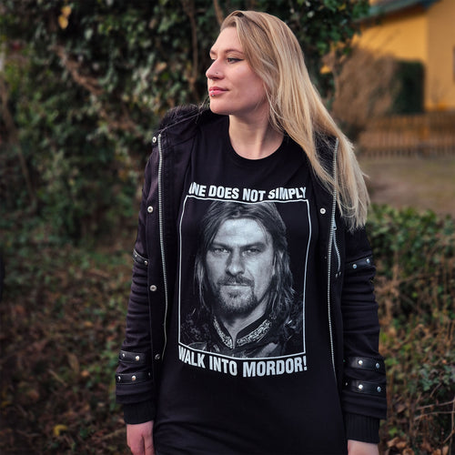 Produktbild Boromir One Does Not Simply Walk Into Mordor T-Shirt - Der Herr der Ringe