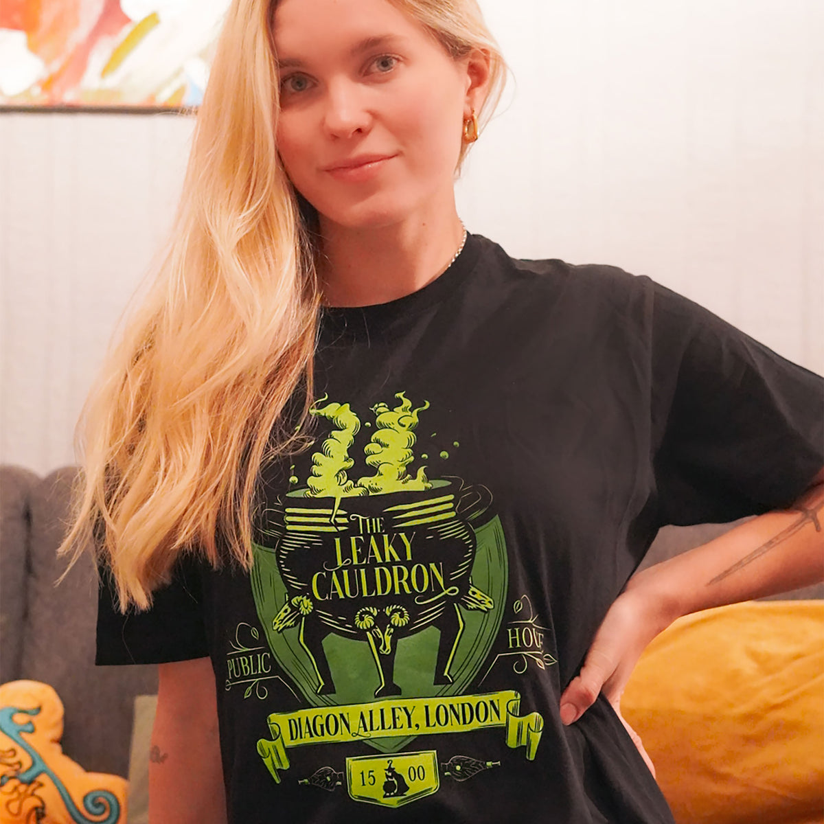 Produktbild Tropfender Kessel T-Shirt schwarz - Harry Potter