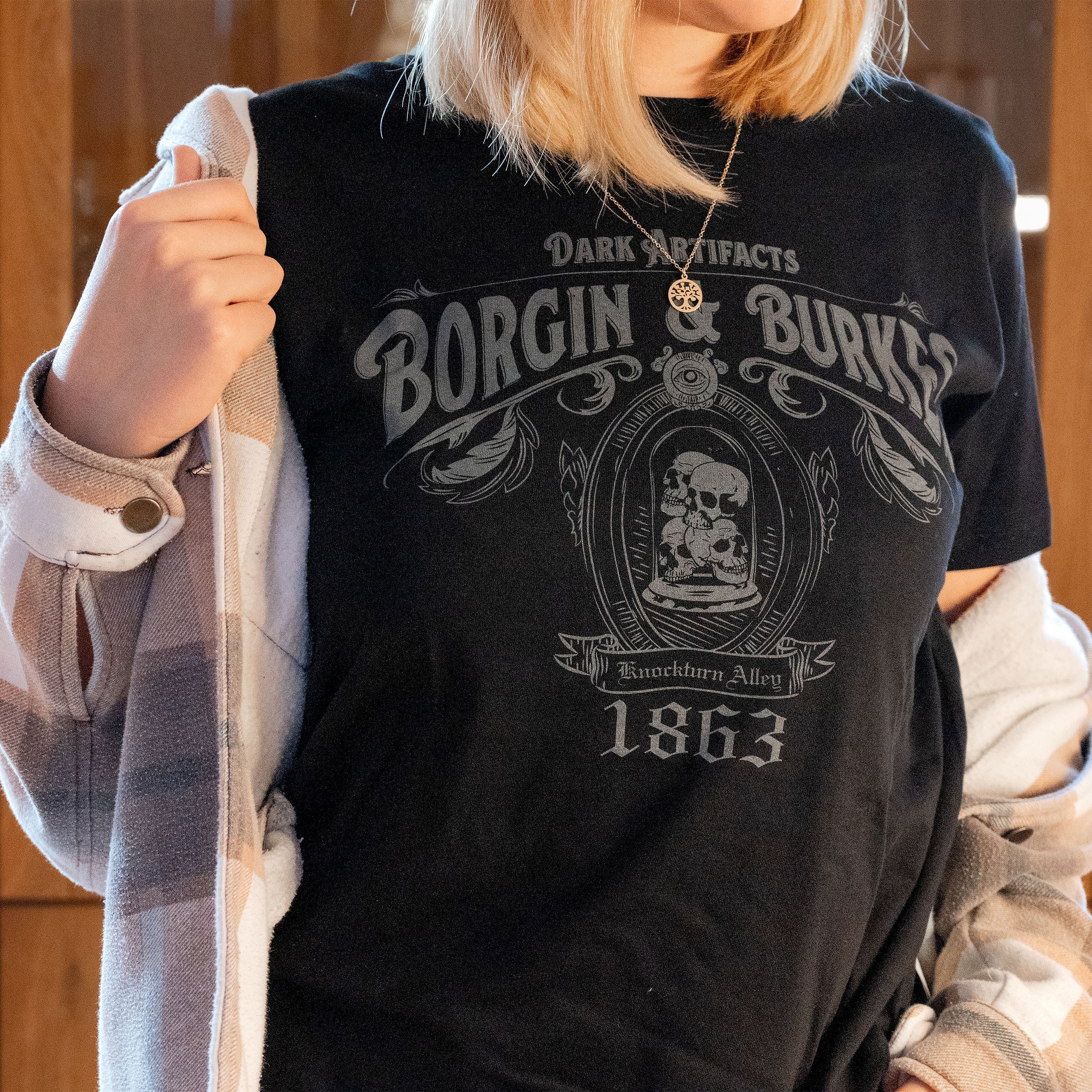 Produktbild Borgin and Burkes T-Shirt schwarz - Harry Potter