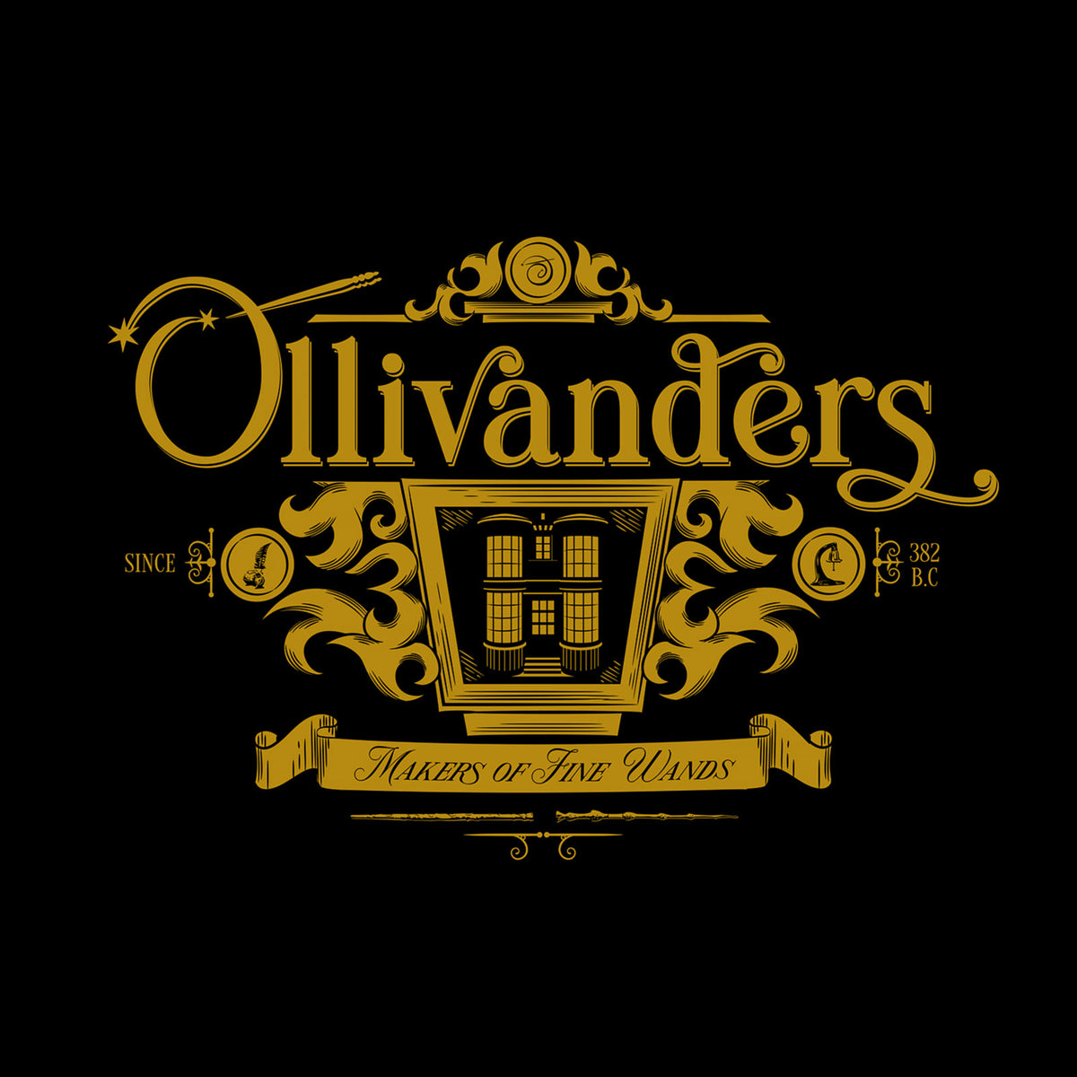 Produktbild Ollivanders T-Shirt schwarz - Harry Potter