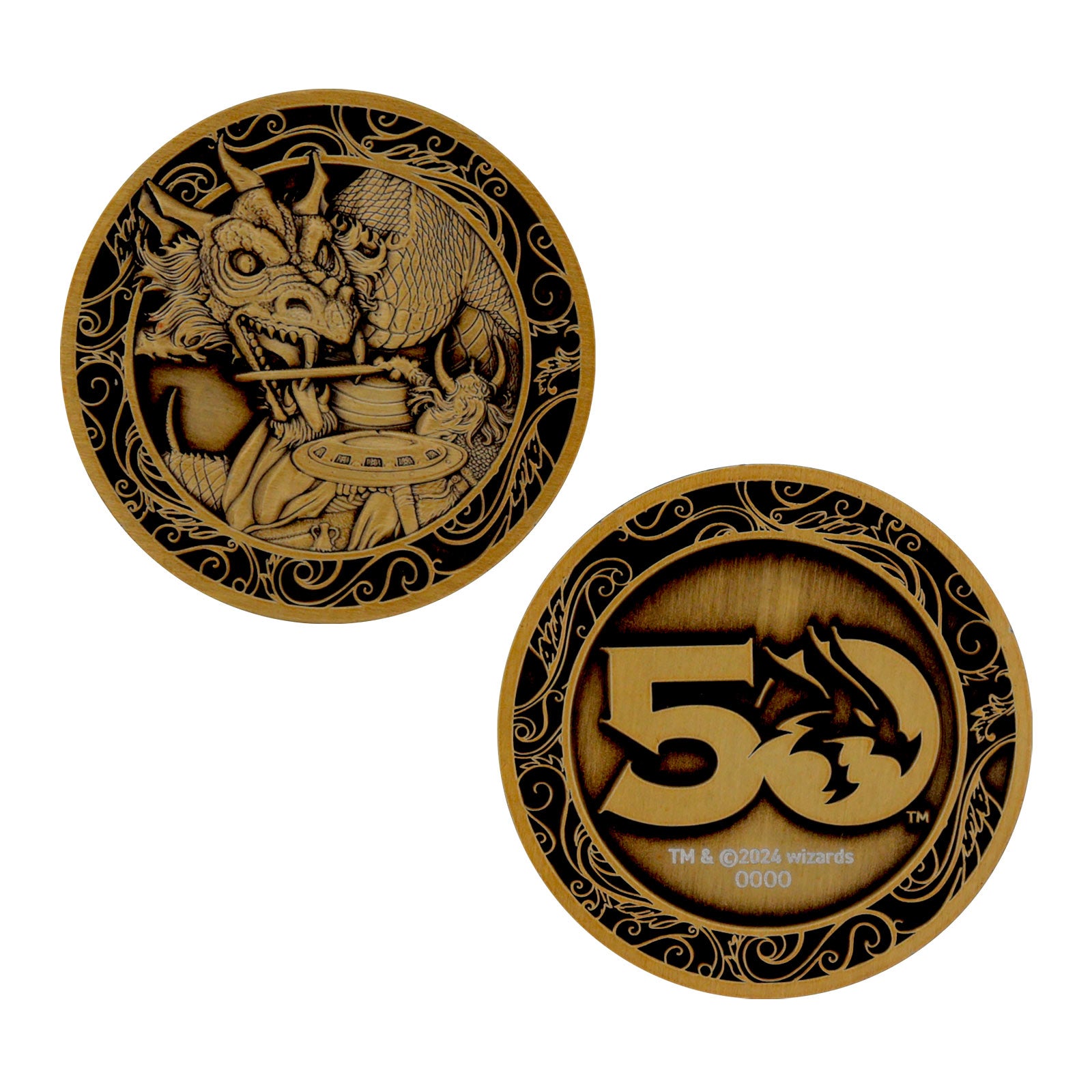 Produktbild Dungeons & Dragons - 50th Anniversary Sammlermünze limitiert
