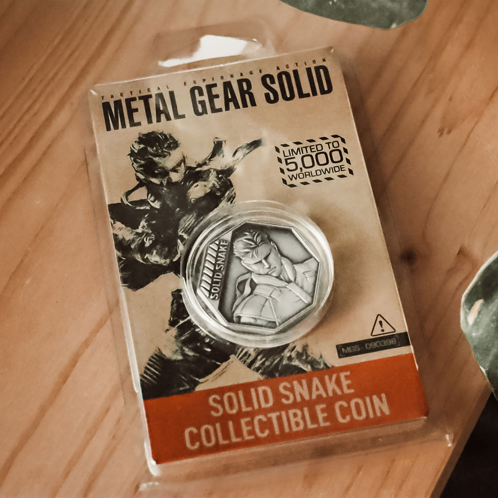Produktbild Metal Gear Solid - Solid Snake Sammlermünze limitiert