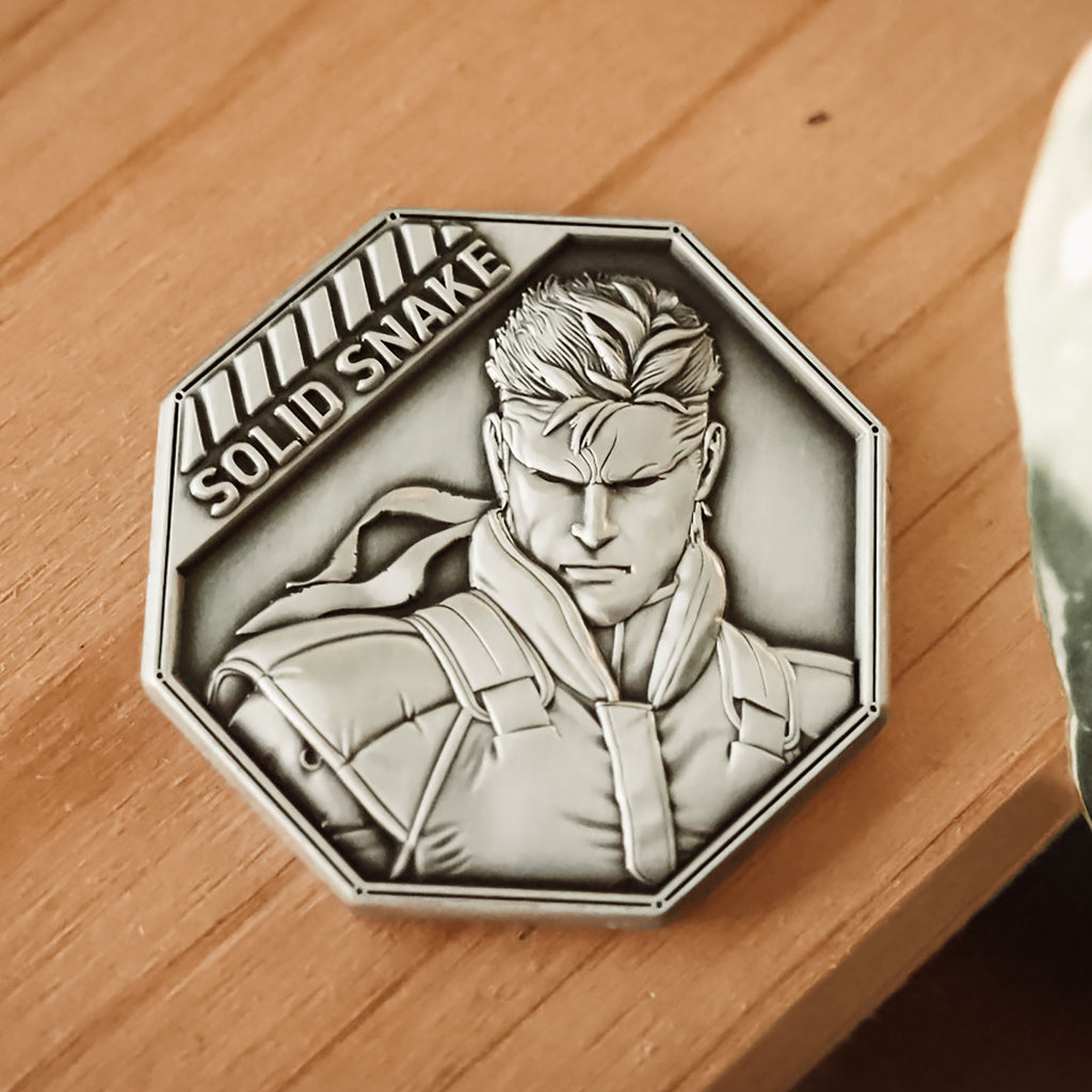 Produktbild Metal Gear Solid - Solid Snake Sammlermünze limitiert