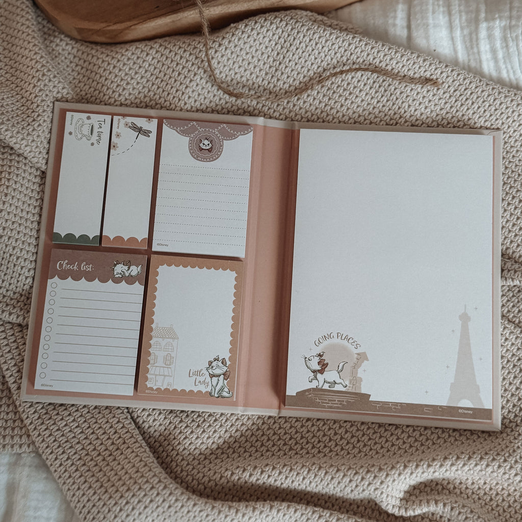Produktbild Aristocats - Bonjour Marie Haftnotizen Buch
