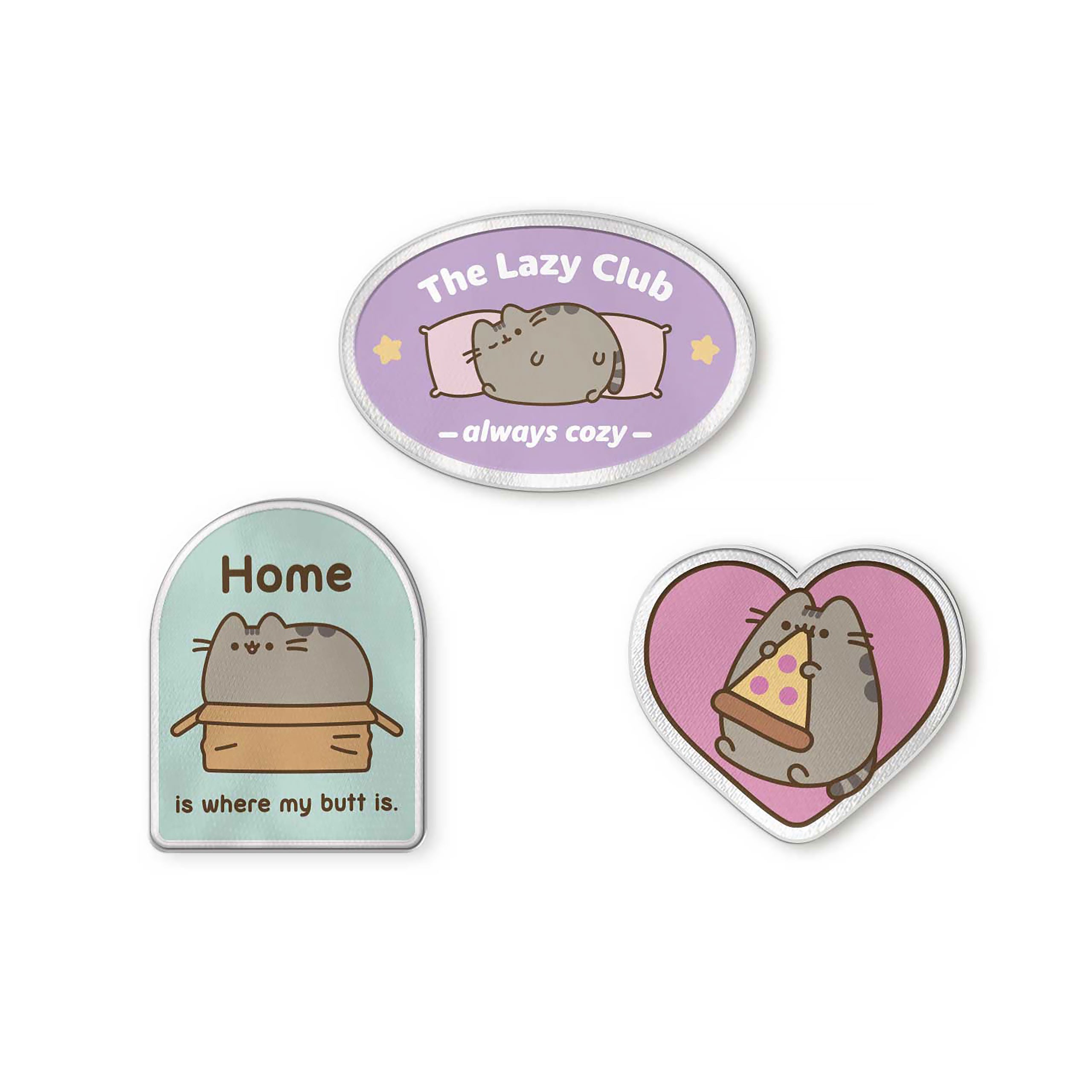 Produktbild Pusheen - Aufnäher 3er Set