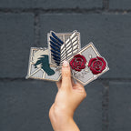 Produktbild Attack on Titan - Scout Aufnäher 3er Set