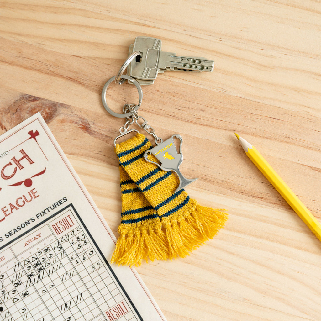 Produktbild Harry Potter - Hufflepuff Schal Schlüsselanhänger
