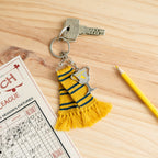 Produktbild Harry Potter - Hufflepuff Schal Schlüsselanhänger