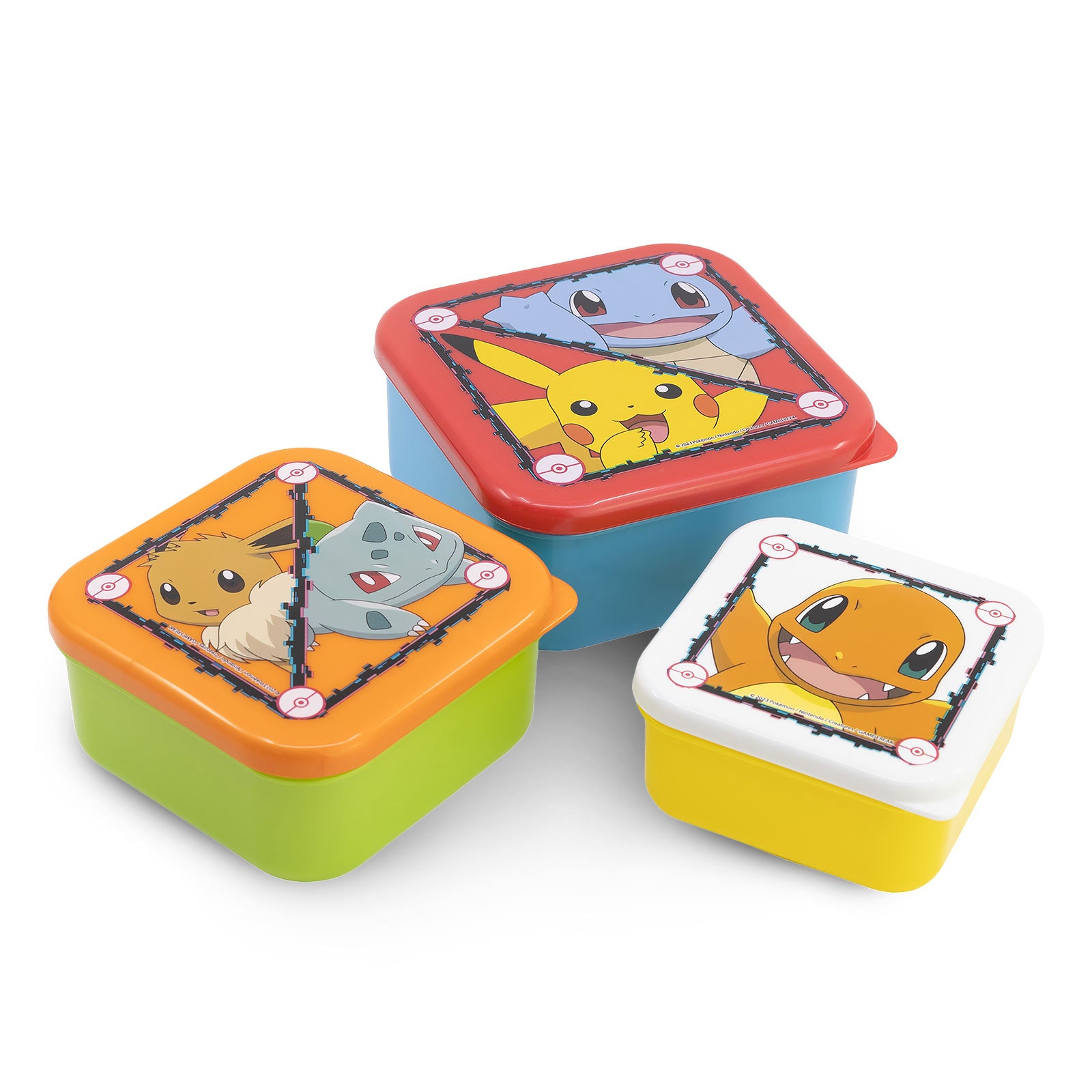 Produktbild Pokemon - Starter Lunchbox 3er Set