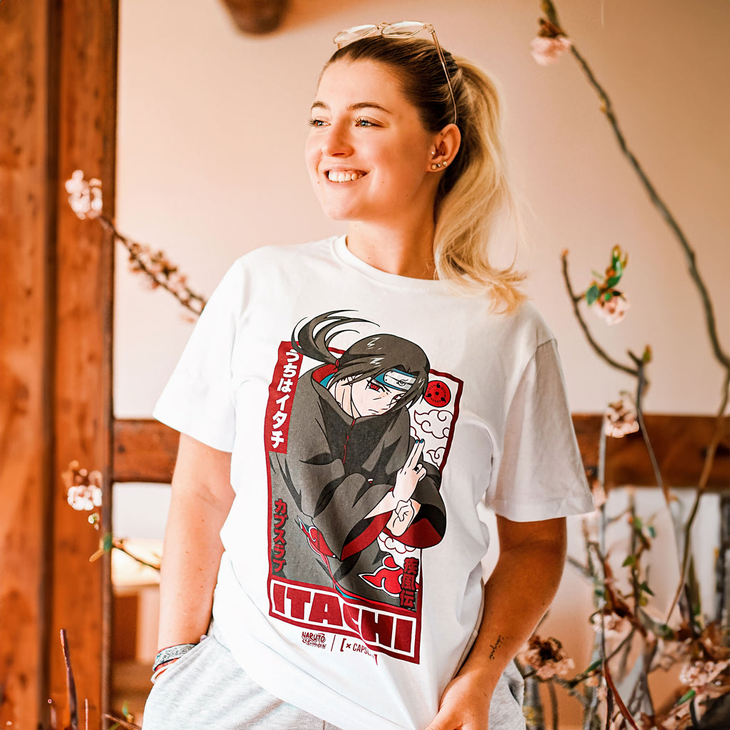 Produktbild Naruto Shippuden - Itachi T-Shirt weiß