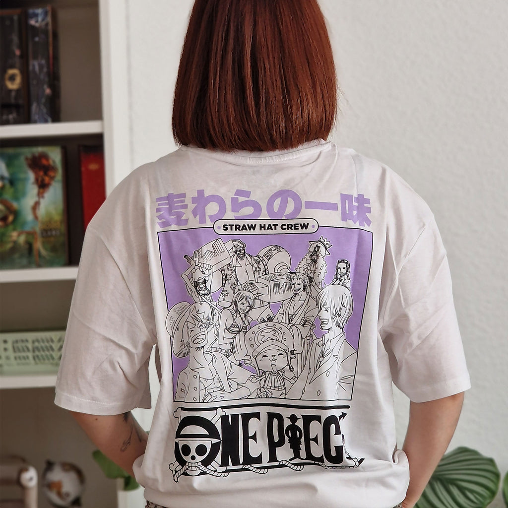One Piece - Crew Capslab T-Shirt weiß