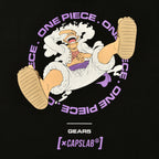 Produktbild One Piece - Monkey D. Luffy Gear 5 Capslab T-Shirt schwarz