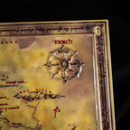 Produktbild Der Herr der Ringe - Karte von Mittelerde Replik limitiert