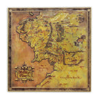 Produktbild Der Herr der Ringe - Karte von Mittelerde Replik limitiert
