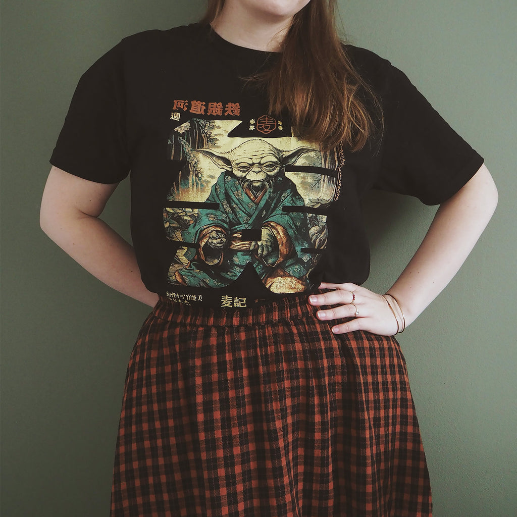 Produktbild The Force Calligraphy T-Shirt für Star Wars Fans schwarz