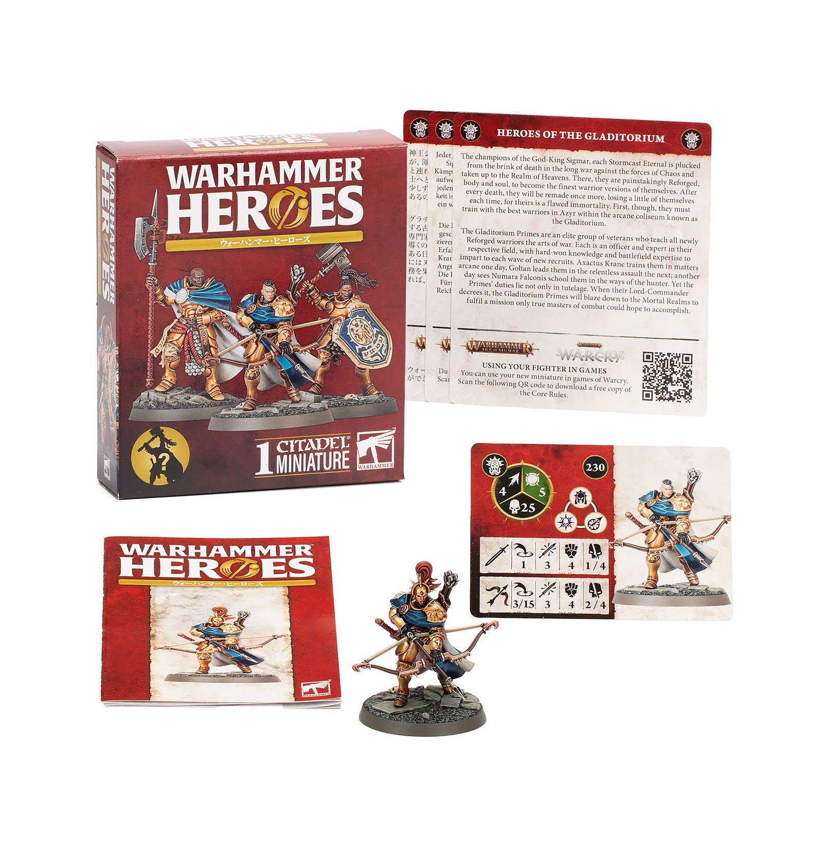 Produktbild Warhammer 40k - Stormcast Eternals Warhammer Heroes Miniatur