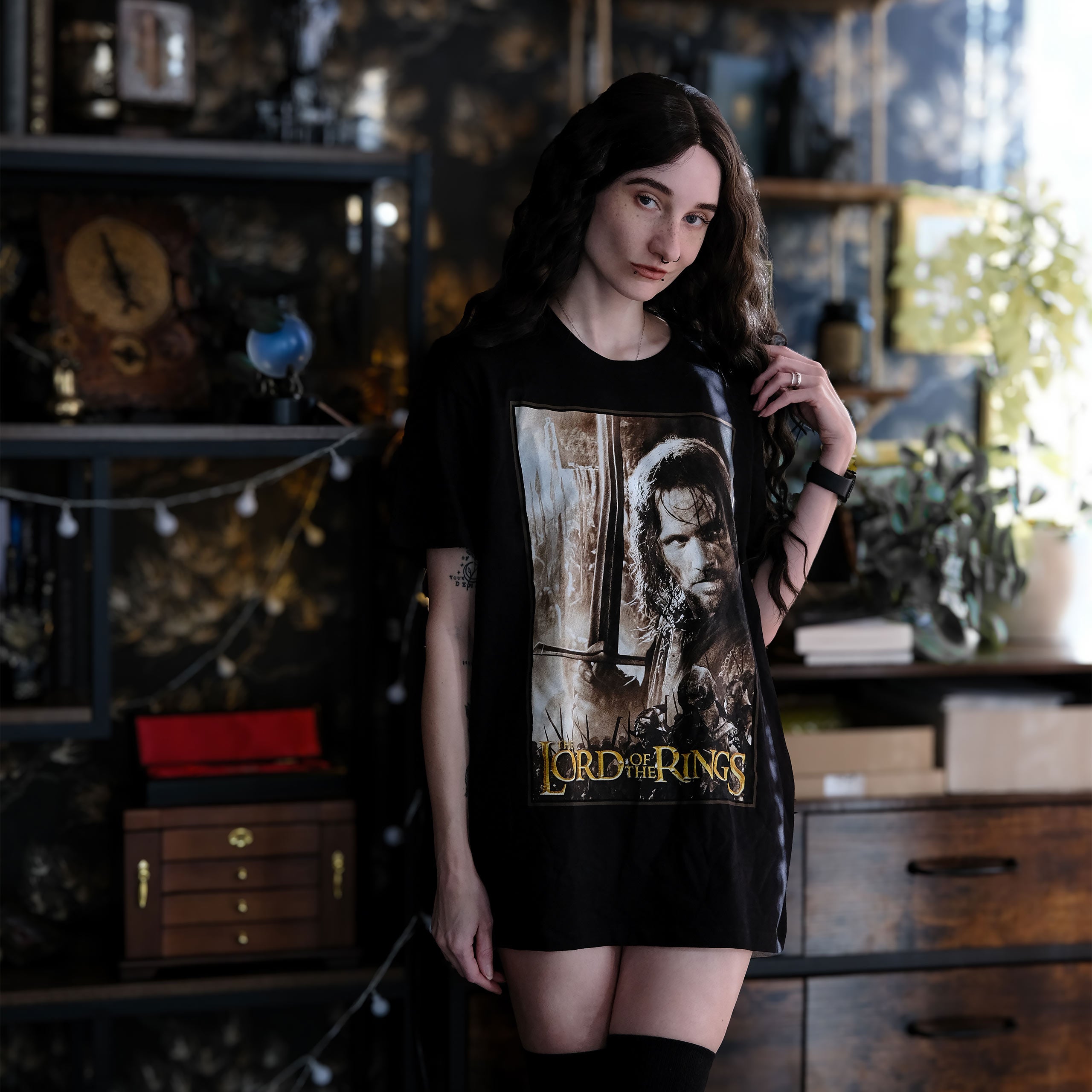Produktbild Aragorn Hero T-Shirt schwarz - Der Herr der Ringe