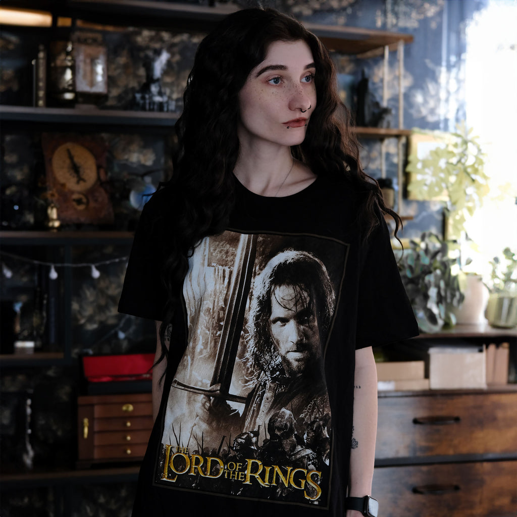 Produktbild Aragorn Hero T-Shirt schwarz - Der Herr der Ringe