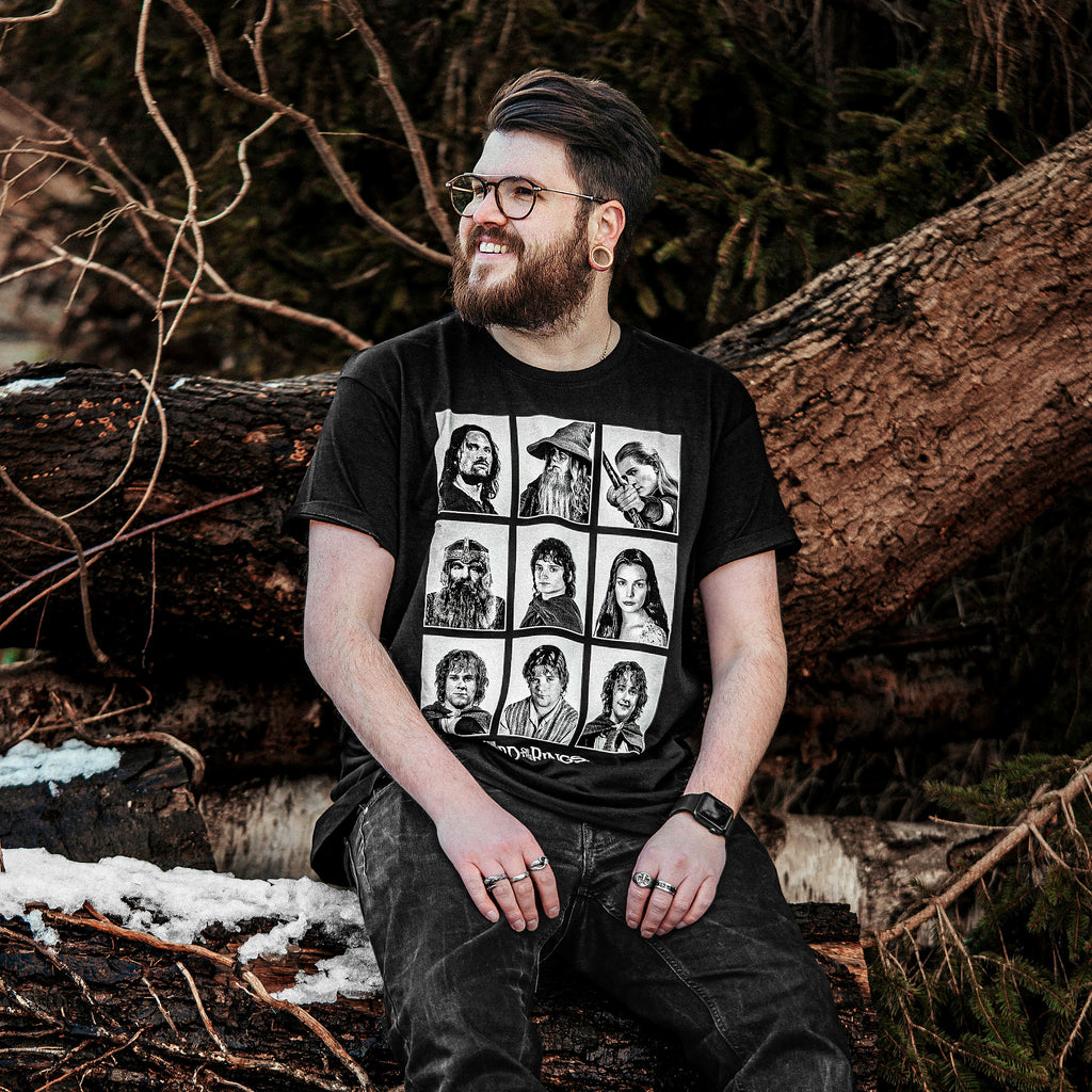 Produktbild Der Herr der Ringe - Crew T-Shirt schwarz