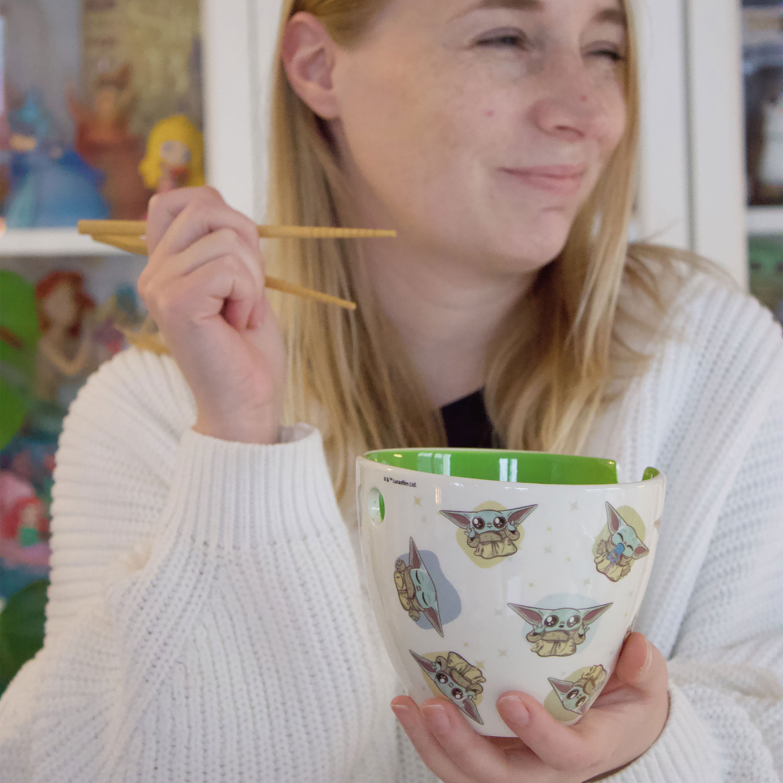 Produktbild Grogu Ramen Schale mit Ess-Stäbchen - Star Wars The Mandalorian