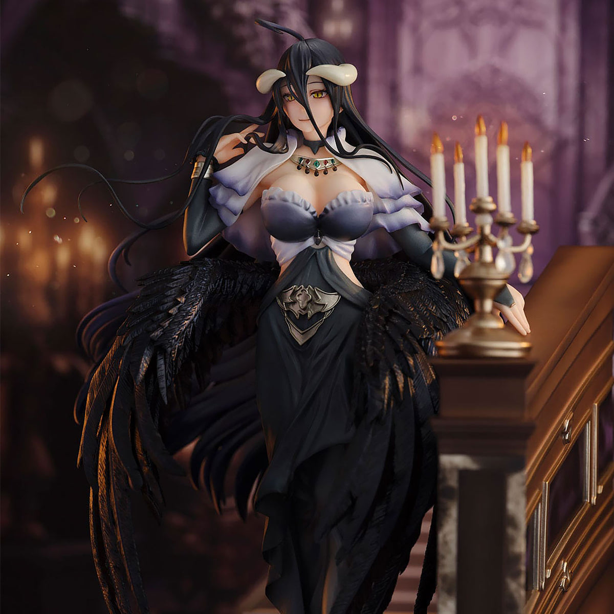 Product image Overlord - Albedo 1:7 Figure Jet Black Dress Version
