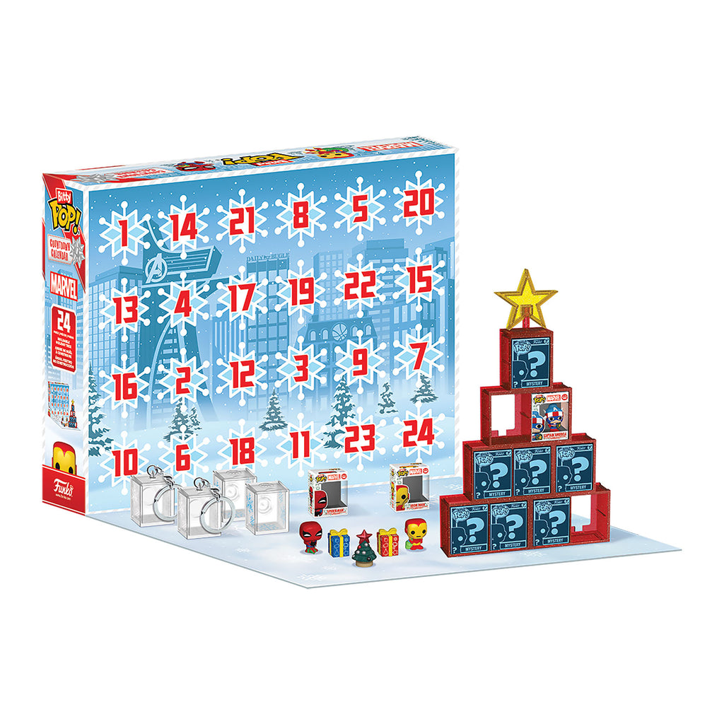 Produktbild Marvel Comics - Bitty Pop Funko Adventskalender