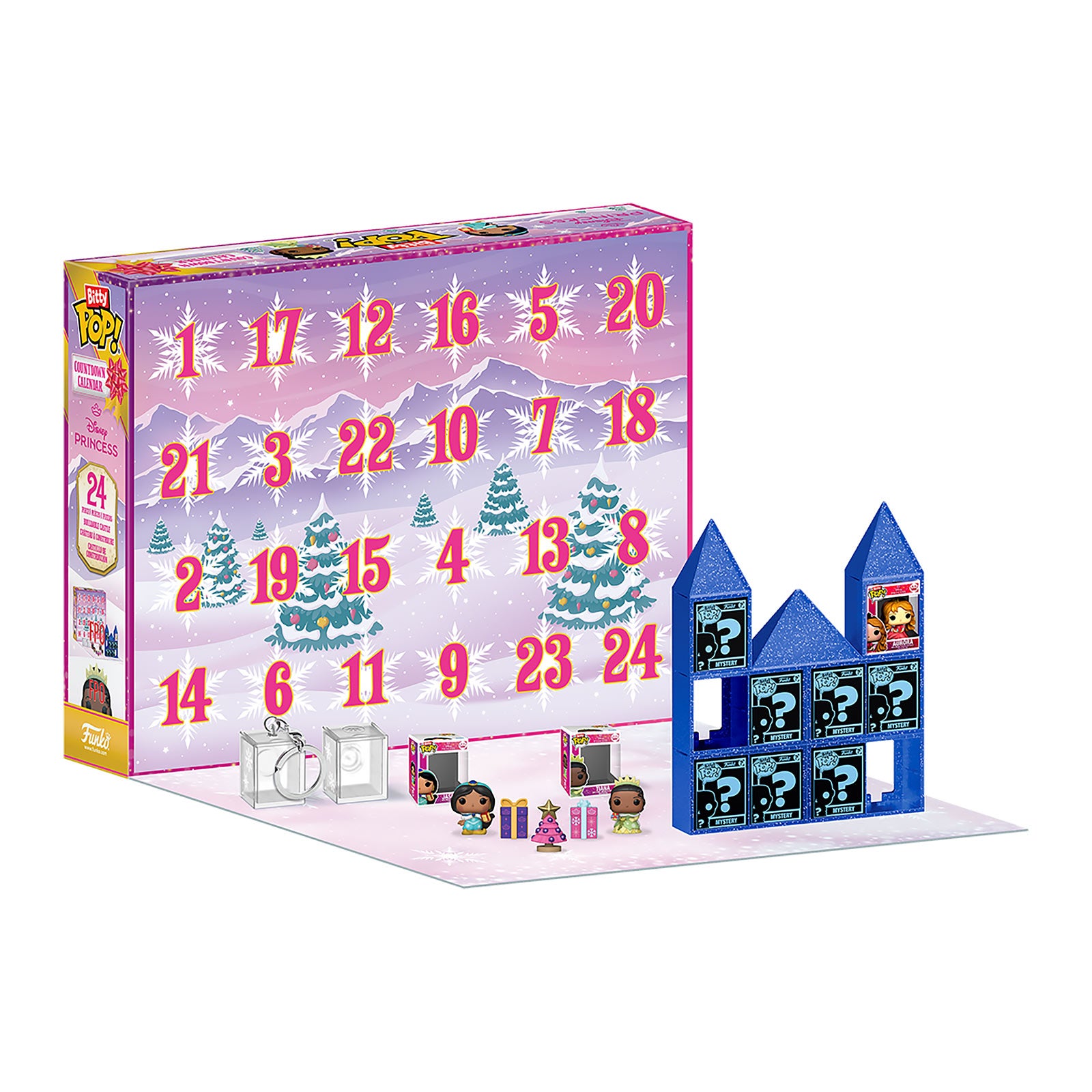Produktbild Disney Princess - Bitty Pop Funko Adventskalender