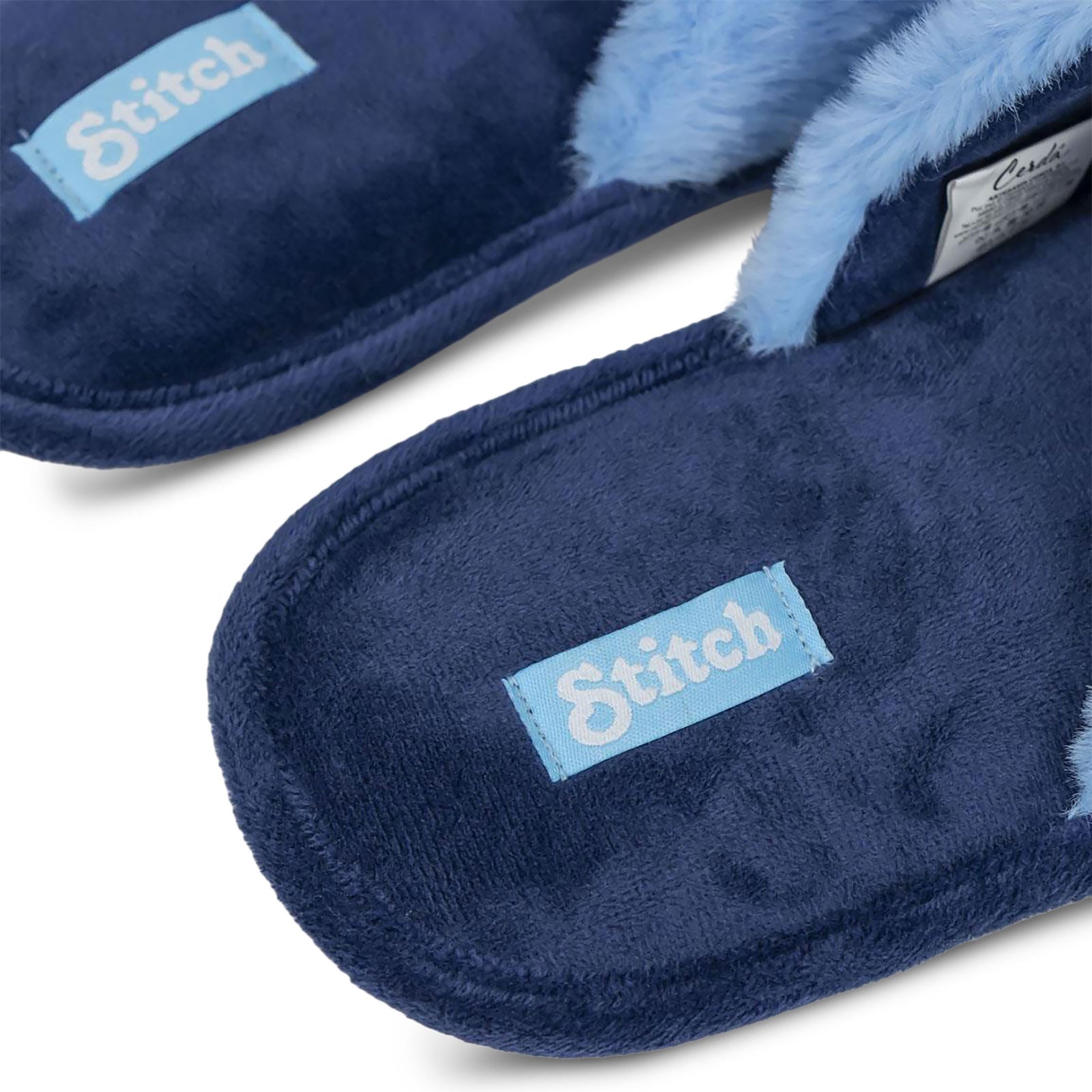 Produktbild Stitch Plüsch Pantoffeln blau - Lilo & Stitch