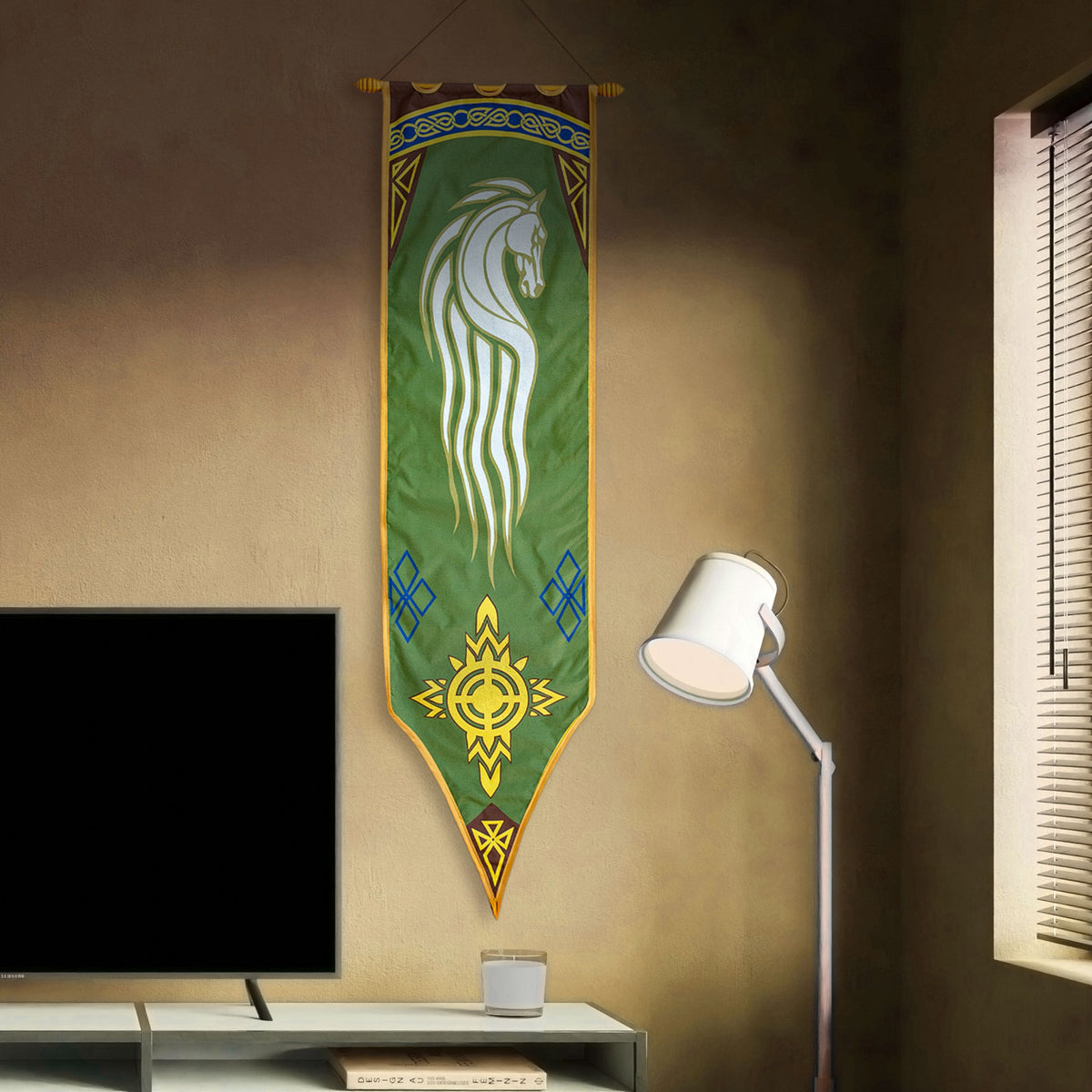 Produktbild Der Herr der Ringe - Rohan Banner