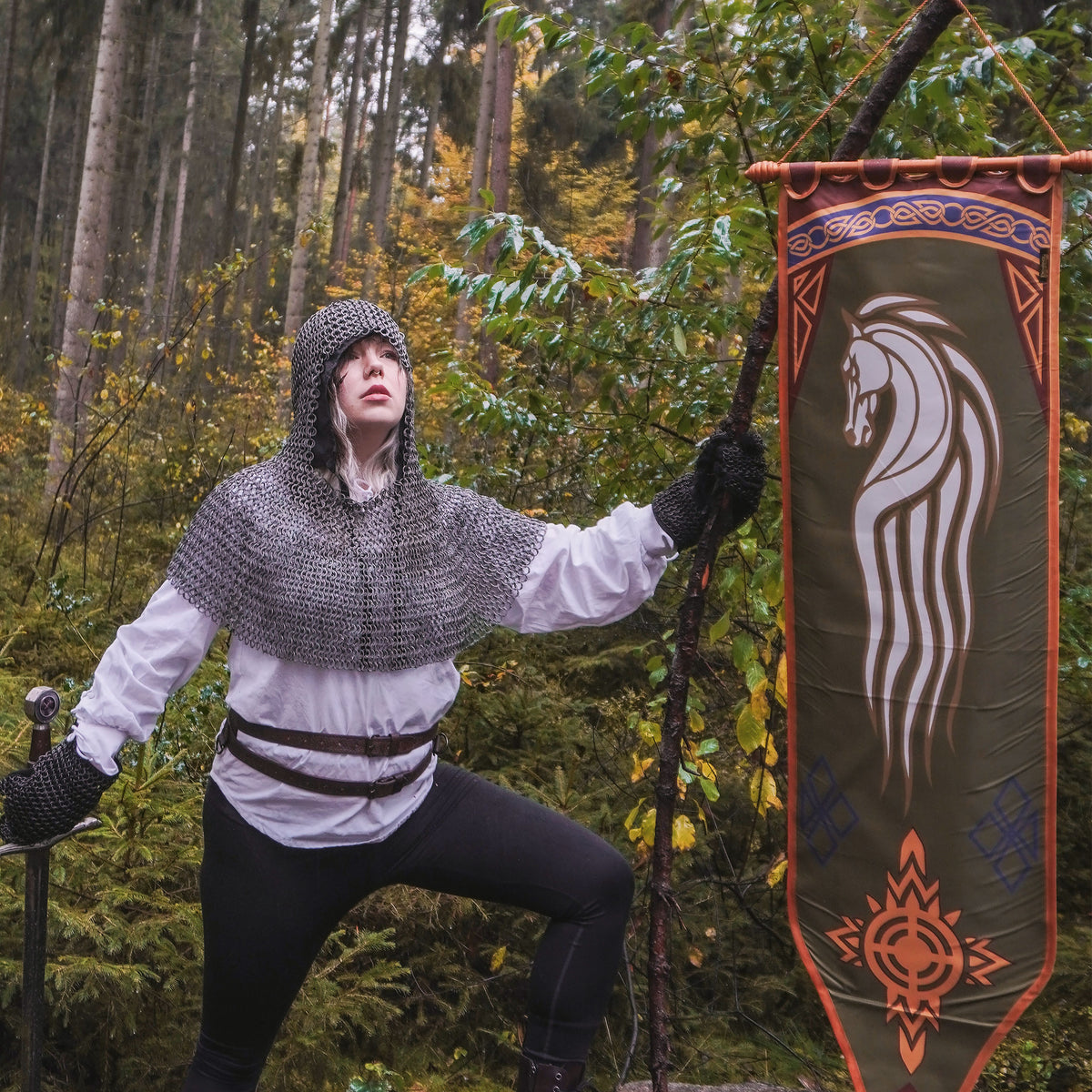 Produktbild Der Herr der Ringe - Rohan Banner
