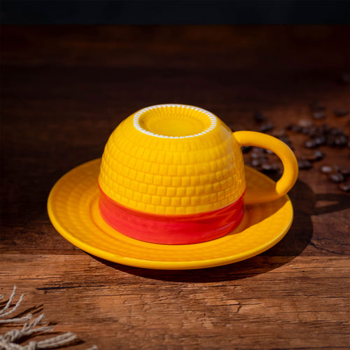 Produktbild Luffy Strohhut Tasse mit Untertasse - One Piece