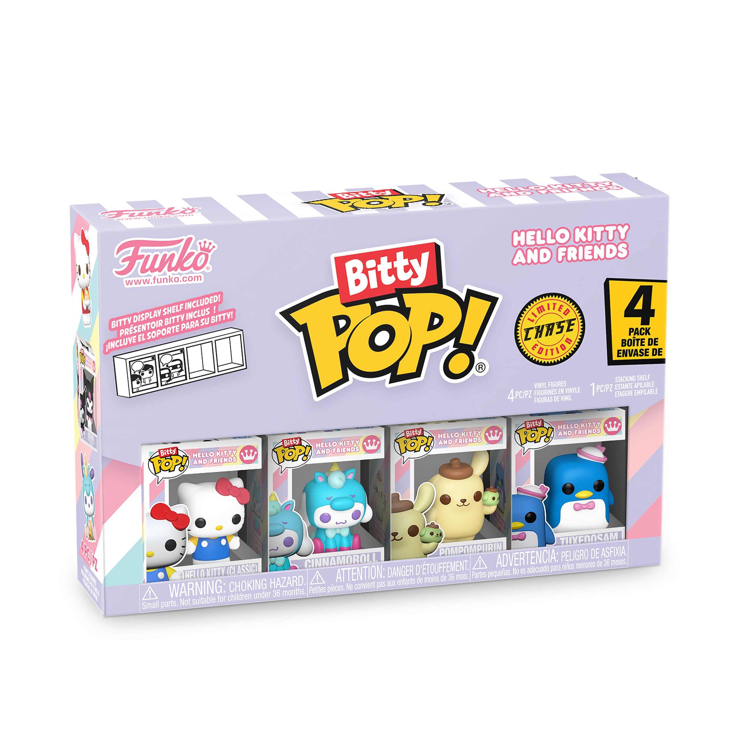 Produktbild Sanrio - Hello Kitty and Friends Funko Bitty Pop 4er Figuren Set Serie 1