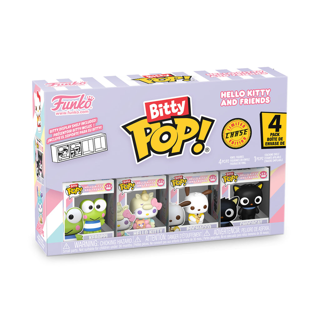 Sanrio - Hello Kitty and Friends Funko Bitty Pop 4er Figuren Set Serie 2