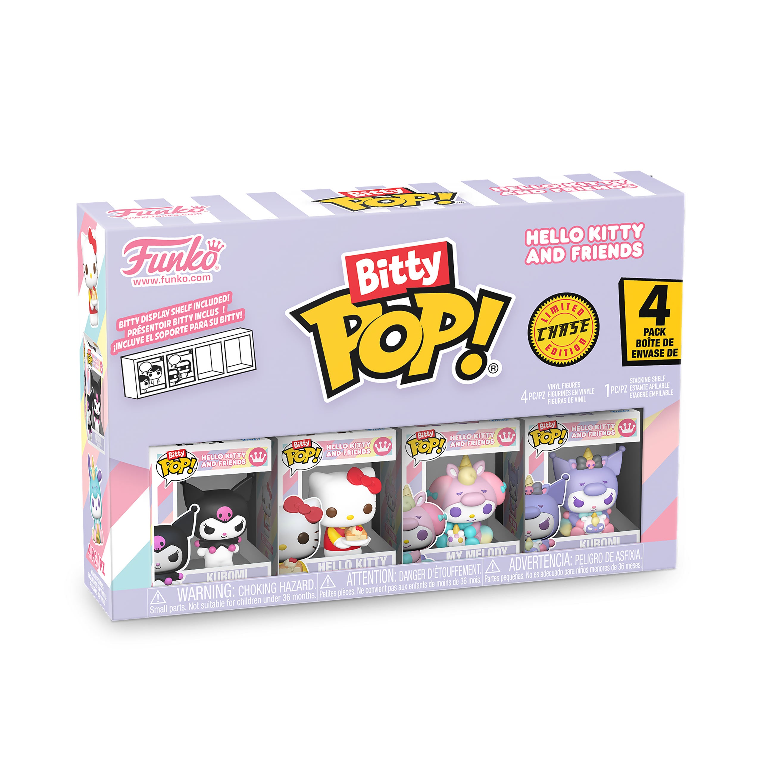 Produktbild Sanrio - Hello Kitty and Friends Funko Bitty Pop 4er Figuren Set Serie 3