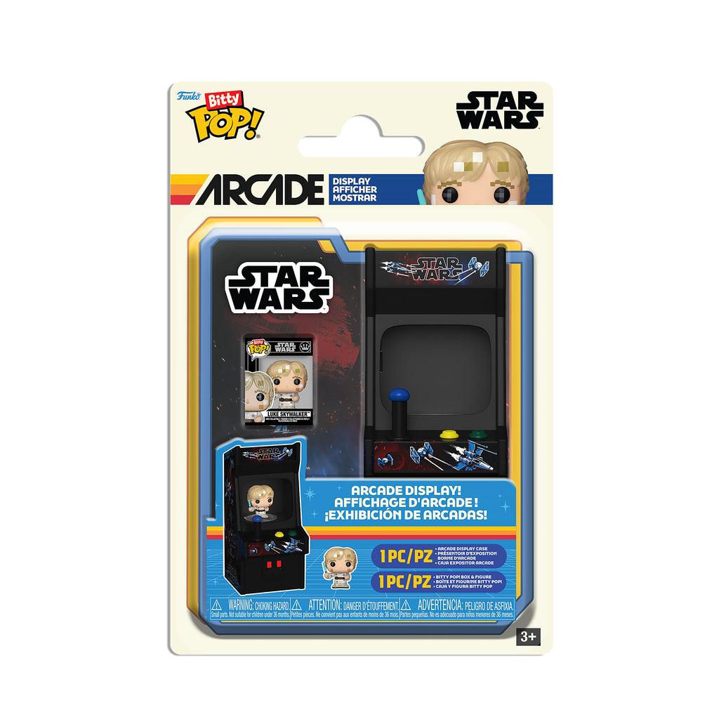 Produktbild Star Wars - Luke Skywalker Funko Bitty Pop Arcade Figurenset