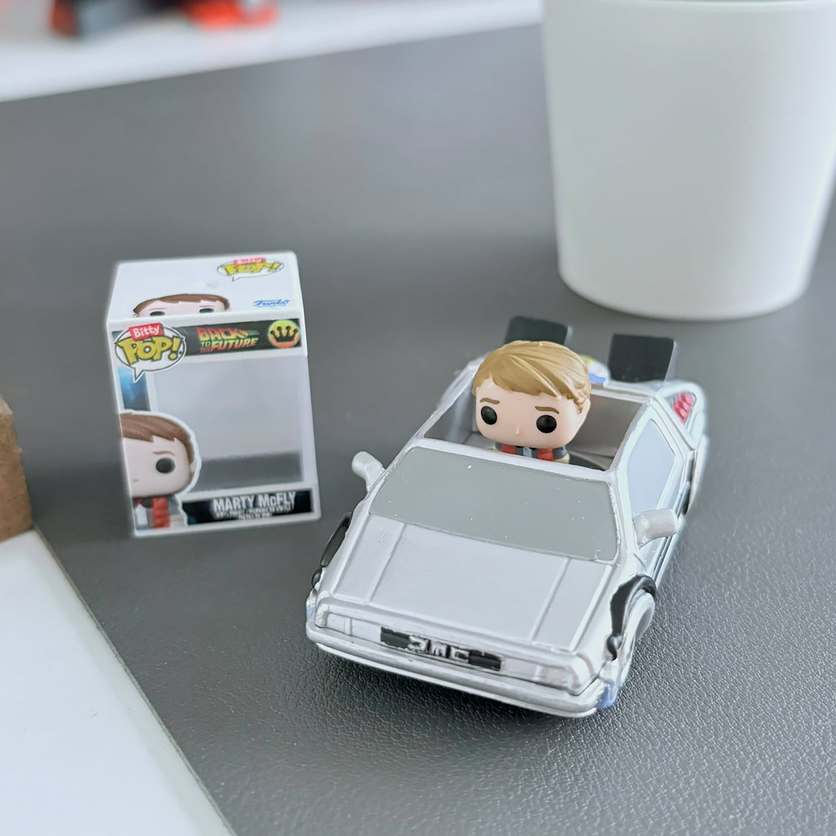 Produktbild Zurück in die Zukunft - DeLorean Funko Bitty Pop Ride Figurenset