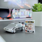 Produktbild Zurück in die Zukunft - DeLorean Funko Bitty Pop Ride Figurenset