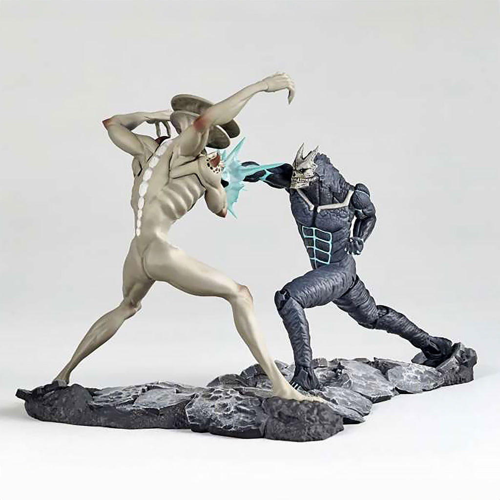 Kaiju No. 8 vs. Kaiju No. 9 Diorama Figur